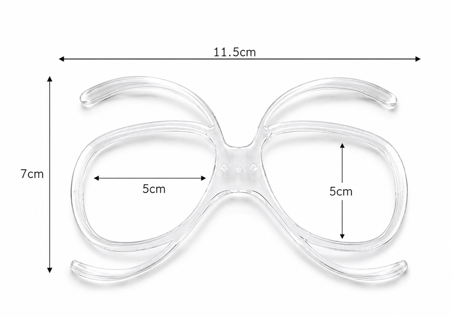Ski Goggles Prescription Insert for Kids & Adults