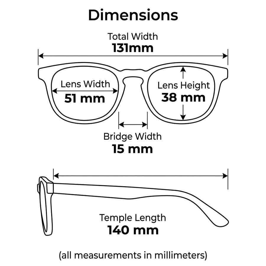Hamster | Youth Ultra-Flexible Square Screwless Glasses - Pureflex