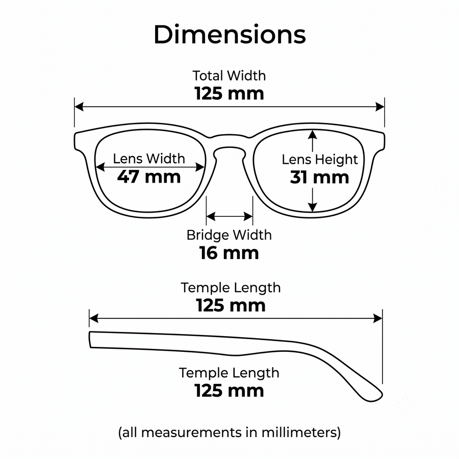 Orca | Kids Flexible Rectangle Screwless Glasses - Monoflex