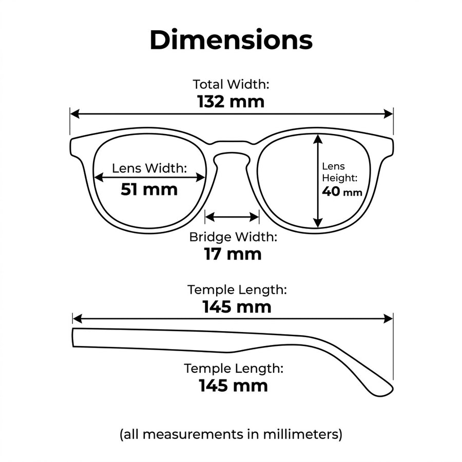 Zebra | Youth Lightweight Rounded Square Glasses  - MiniMuse